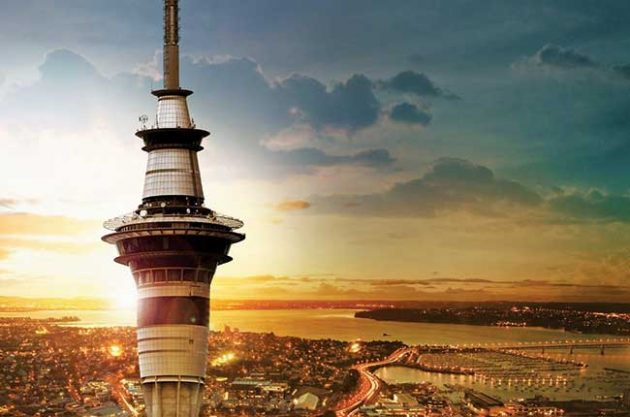 The Sky Tower Auckland restaurants