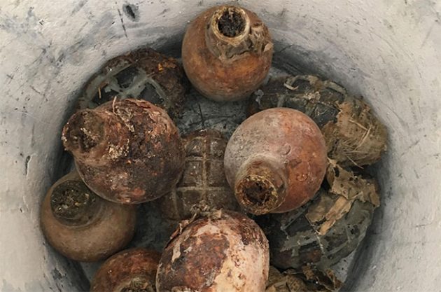 Anson: WW2 grenades found near St-Emilion vineyards