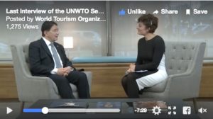 Watch! Last interview with Taleb Rifai as UNWTO Secretary General includes a wish for tourism