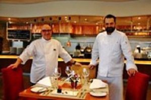 xecutive Chef Jean-Paul Georges Manzac with Pastry Chef Vladimir Krofta