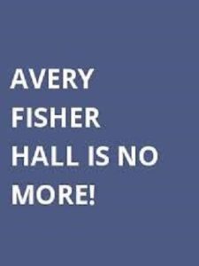 avery fisher hall