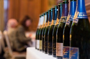 Royal Wedding wine: Pol Roger Champagne served