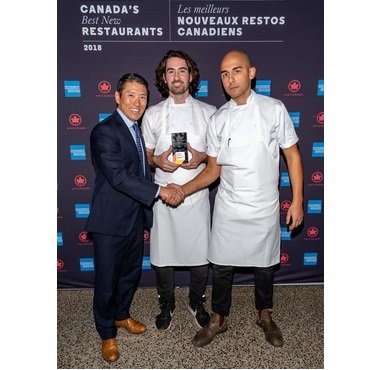 Air Canada announces Canada’s Best New Restaurants 2018