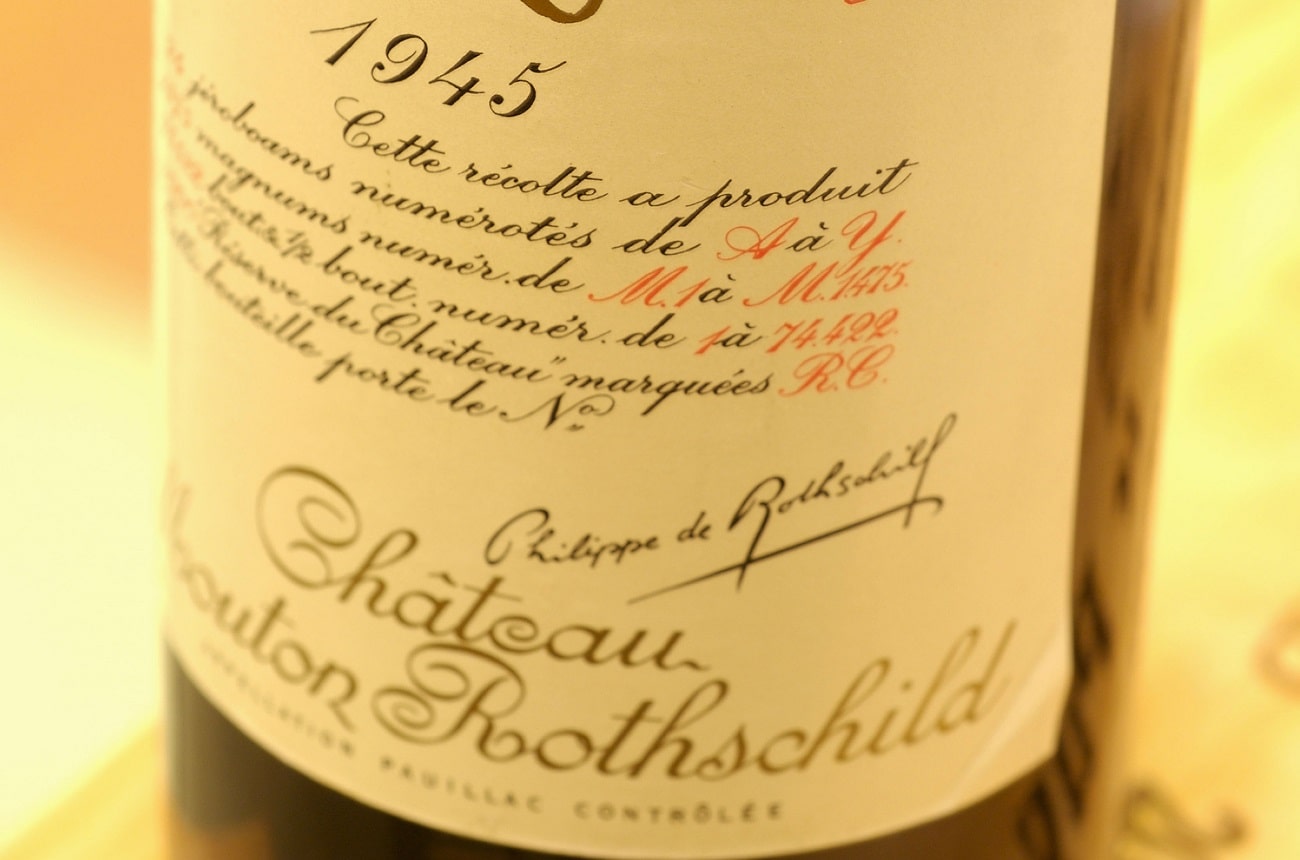 Anson: How legendary Mouton Rothschild 1945 tastes now