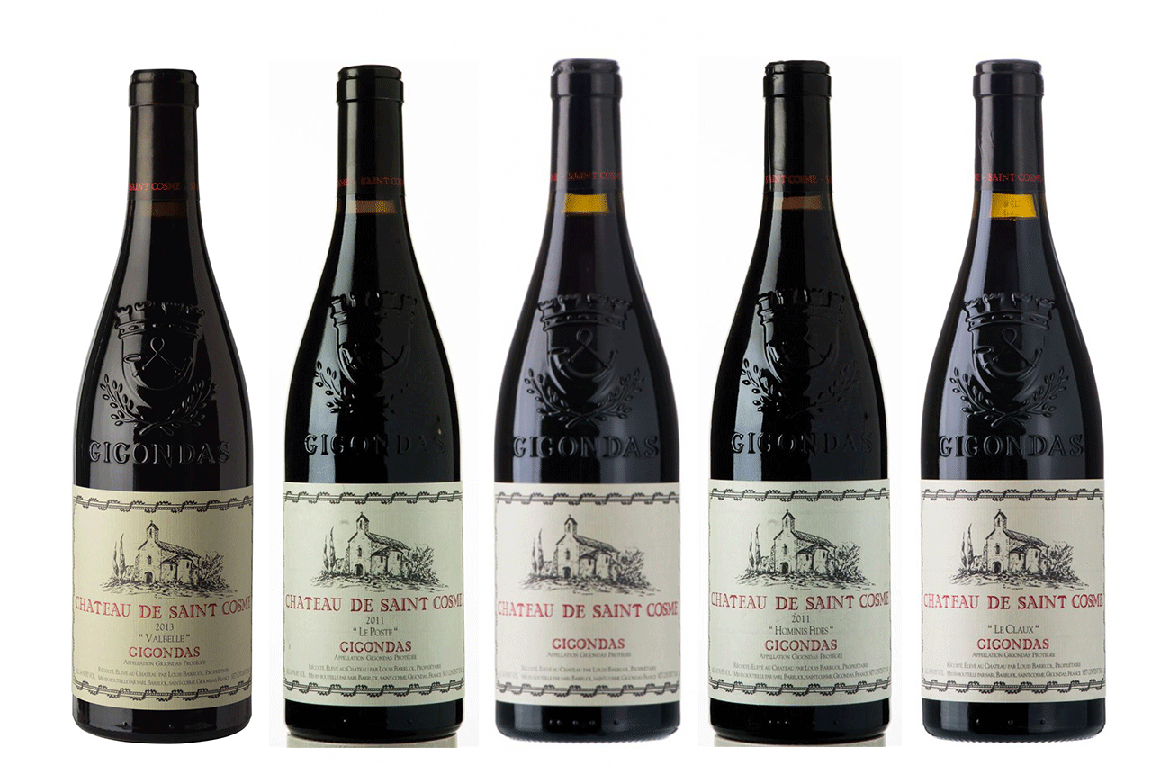 Château de St-Cosme Gigondas: Tasting the single-vineyard bottlings