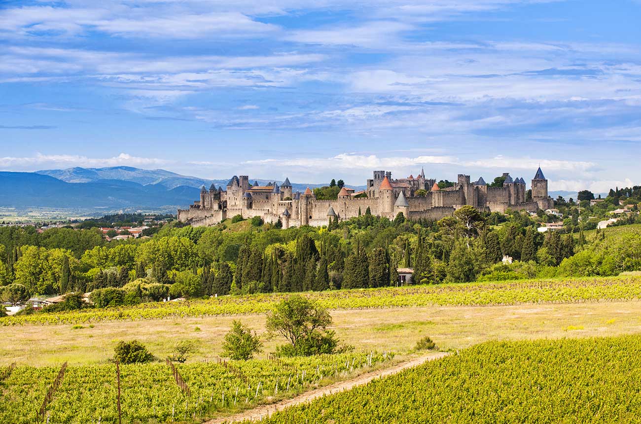How much do wine estates cost in the south of France?