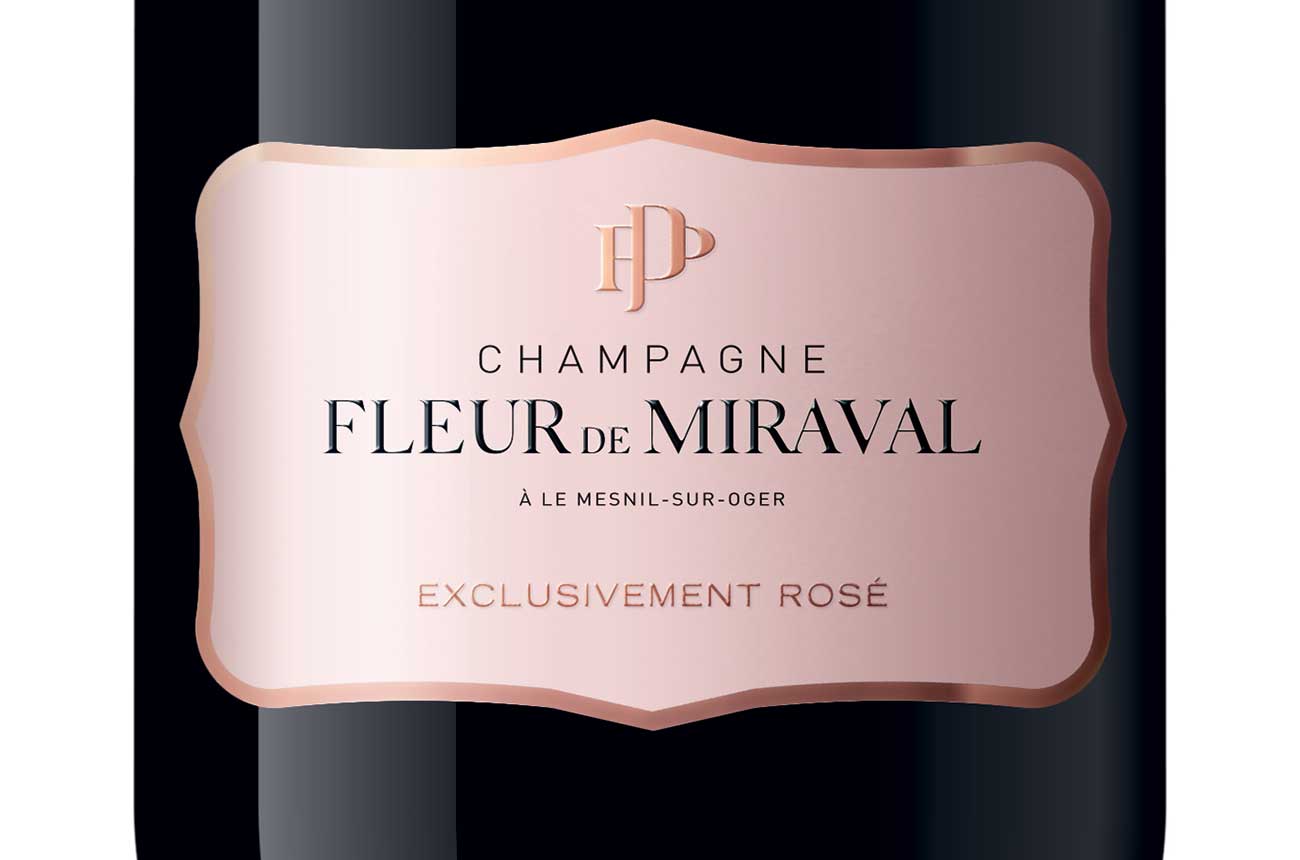 Brad Pitt and partners reveal rosé Champagne 'Fleur de Miraval'