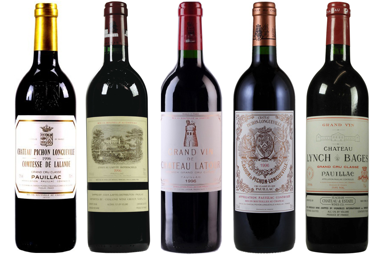 Anson: The brilliance of 1996 Pauillac wines