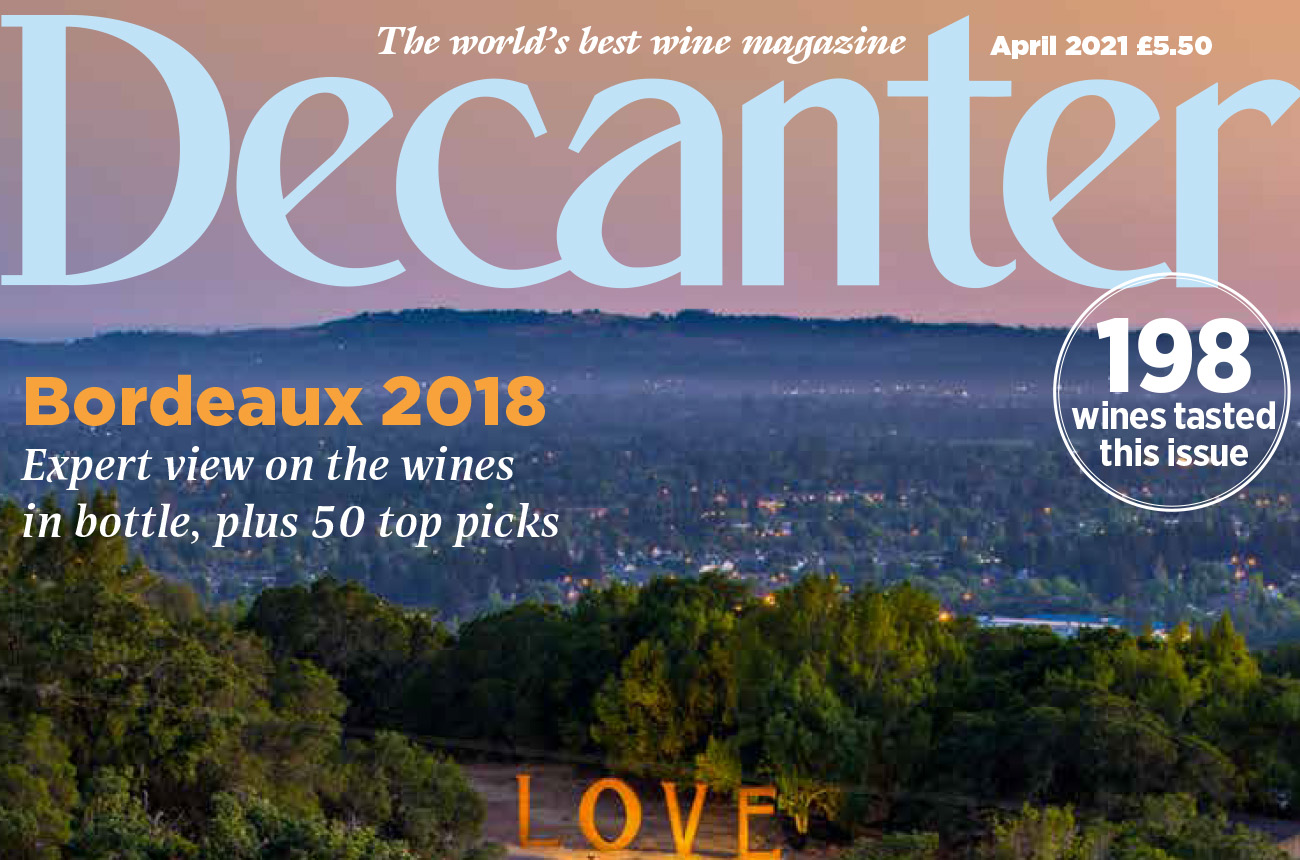 Decanter magazine latest issue: April 2021