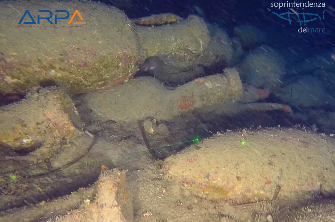 Ancient Roman wine shipwreck found near Sicily