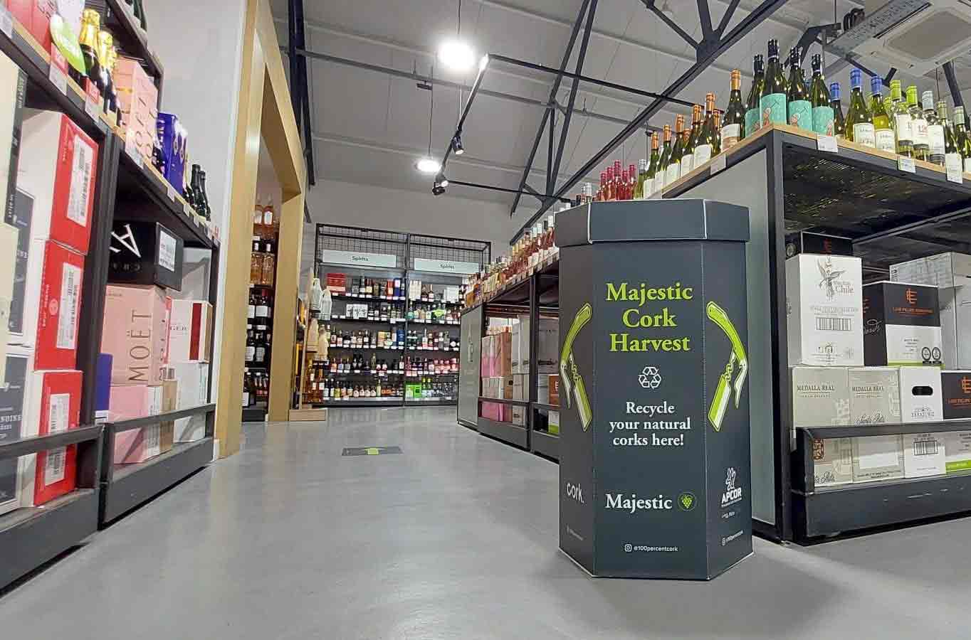Majestic announces pioneering cork recycling scheme