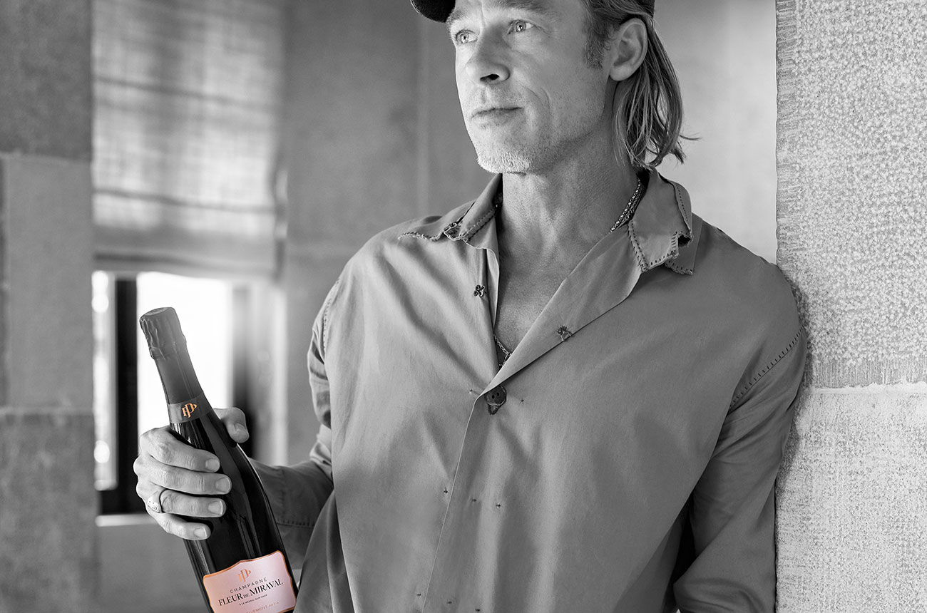 Brad Pitt and partners release new Fleur de Miraval Champagne