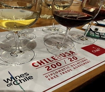 The Taste of Chilean Wines Is Influenced by the Humboldt Current